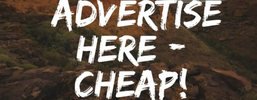 Advertise Here Cheap!