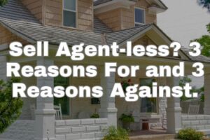 Sell Agent-less? 3 Reasons For and 3 Reasons Against.